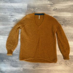Free People All Mine Sweater in Terracotta